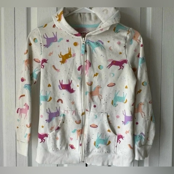 Cat & Jack Girls Unicorn Pullover Hoodie
Size Large 10/12 - Picture 1 of 4